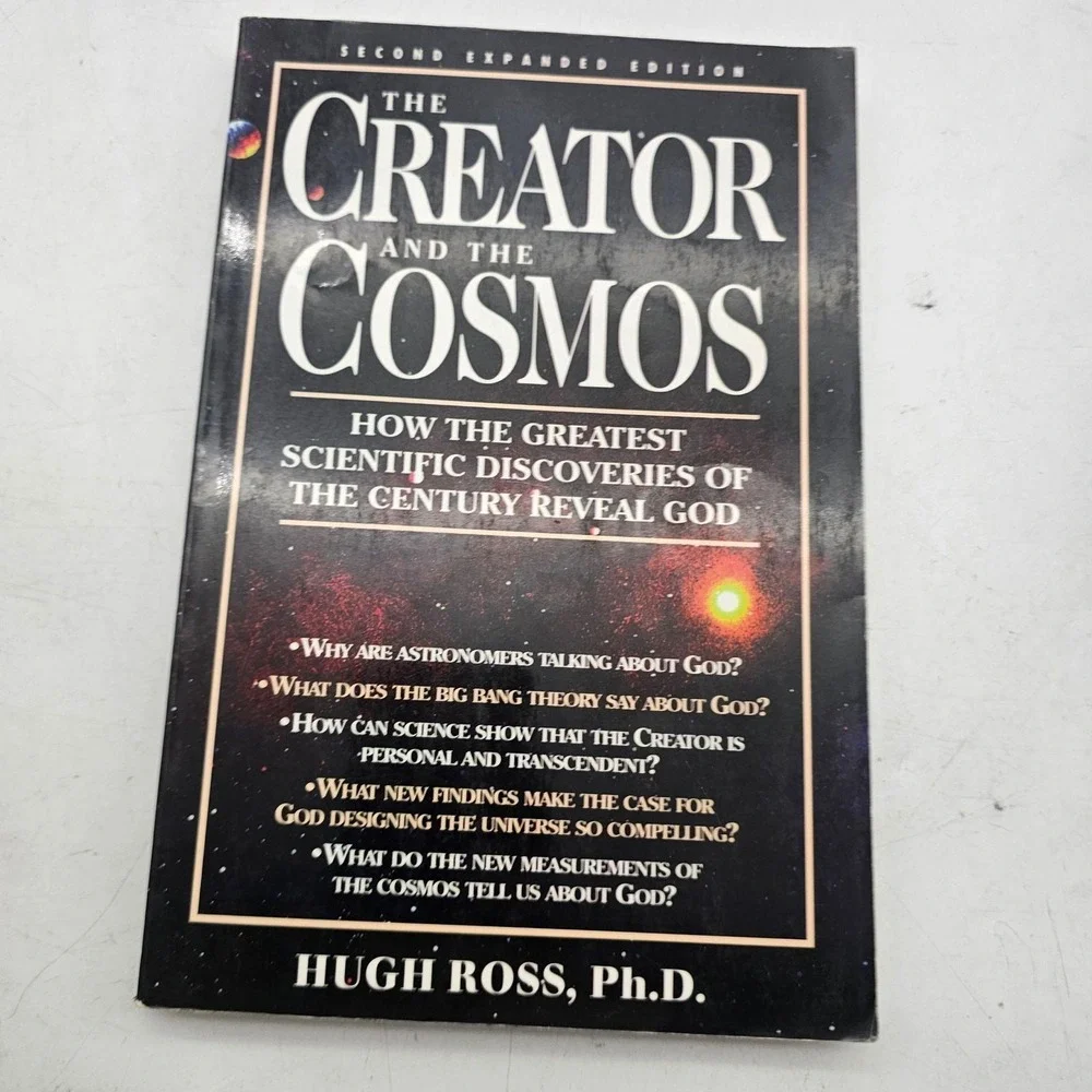 The Creator And The Cosmos Hugh Ross Trade Paperback Science Faith Apologetics